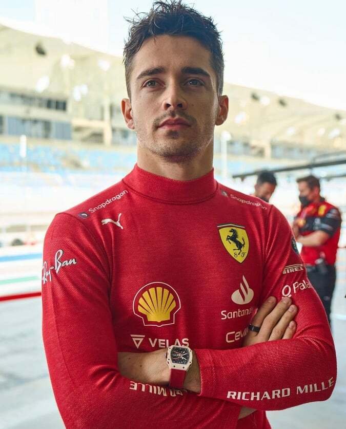 Monacký pilot Formule 1 Charles Leclerc.