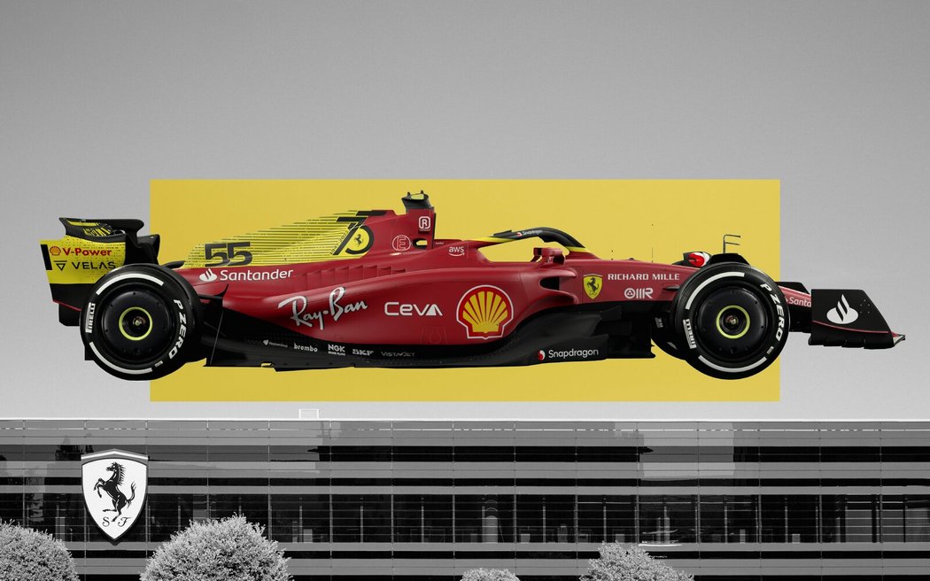 Nové zbarvení formule Ferrari pro VC Monzy