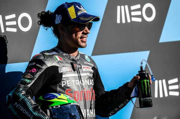 Franco Morbidelli dojel v sezoně druhý za španělem Joanem Mirem Franco Morbidelli dojel v sezoně druhý za španělem Joanem Mirem