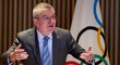 Prezident Mezinárodního olympijského výboru Thomas Bach na jednání v Ženevě
