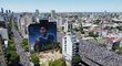 Na hemžení fanoušků v Buenos Aires dohlíží i argentinský Bůh Diego Maradona