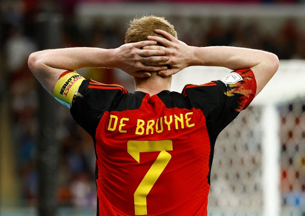 Kevin de Bruyne vstřebává konec Beglie na MS