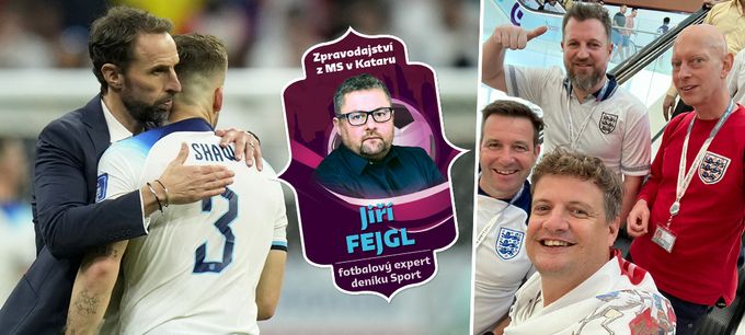 Fanoušek Anglie a profesor z Kataru: Southgate je symbol neúspěchu Fanoušek Anglie a profesor z Kataru: Southgate je symbol neúspěchu