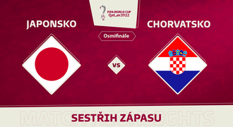 SESTŘIH: Japonsko - Chorvatsko 1:2 pen. Řádil Livakovič, zničil tři střelce