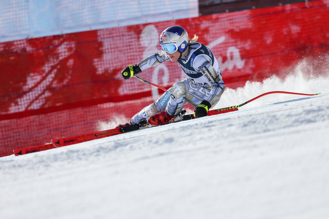 Ester Ledecká v kombinačním super-G na MS v alpském lyžování 2021