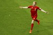 Záložník Belgie Kevin De Bruyne se raduje po gólu do sítě USA