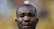 Záložník Pobřeží Slonoviny Serey Die upoutal nejen pláčem při národní hymně, ale také nepřehlédnutelným účesem
