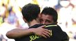 Útočník Španělska David Villa svůj poslední zápas za repre oplakal