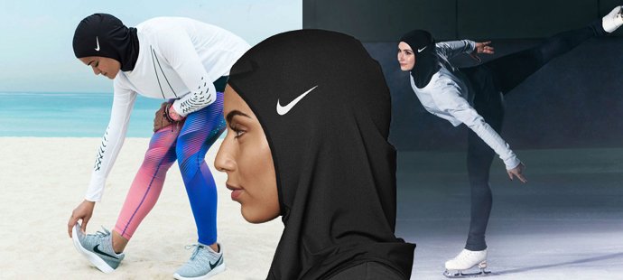 Pro muslimské sportovkyně byl vyvinut speciální hidžáb, který by jim měl pomoci zlepšit výkony