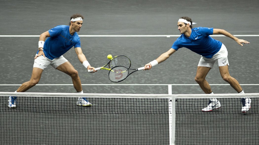 Roger Federer a Rafael Nadal vybojovali důležitou výhru