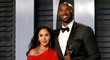 Legendární basketbalista Kobe Bryant, který tragicky zahynul při havárii vrtulníku, se svou ženou Vanessou