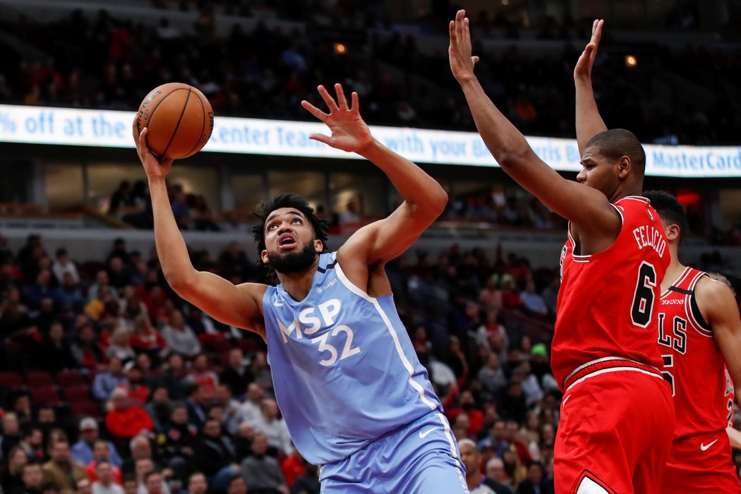 Basketbalisté Chicaga zdolali v NBA po vydařené koncovce Minnesotu 117:110