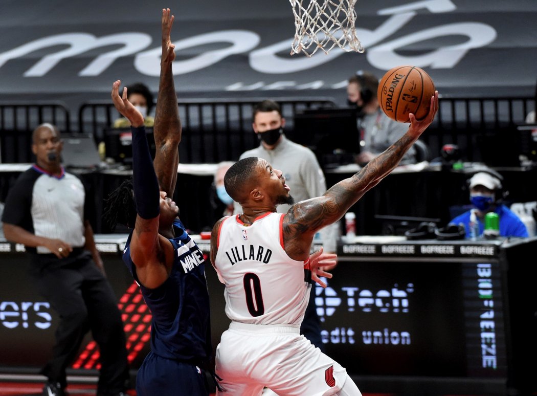 39 body v zápase s Minnesotou zazářil rozehrávač Damian Lillard