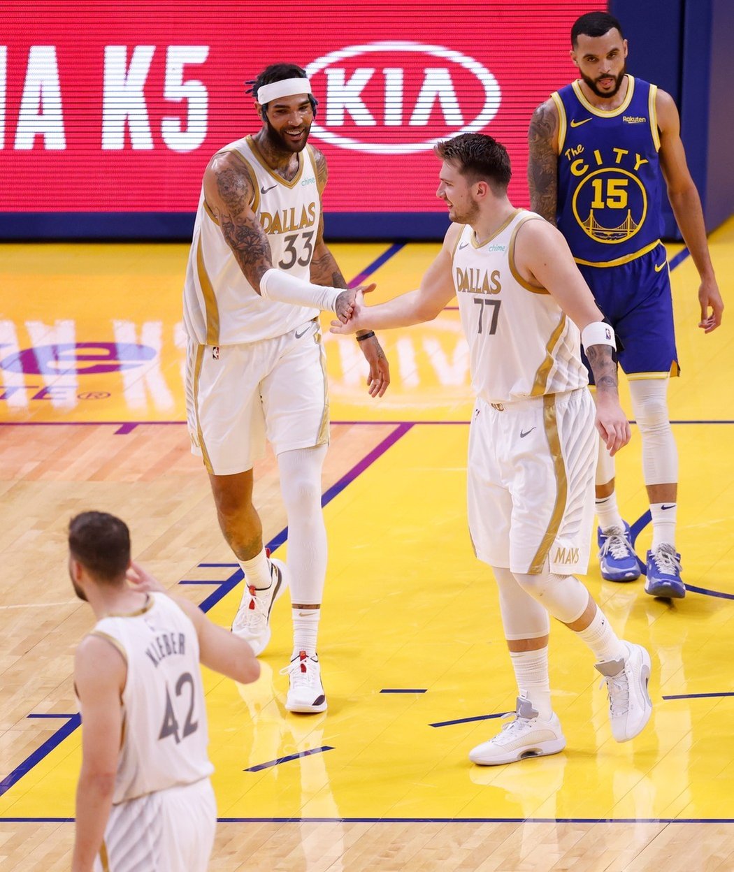 Luka Dončič zářil proti Golden State