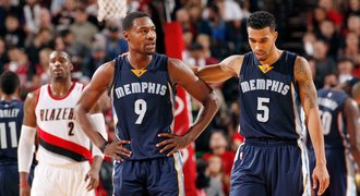 Série devíti výher skončila, basketbalisté Portlandu podlehli Memphisu