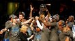Basketbalisté Golden State Warriors obhájili mistrovský titul v NBA a slaví pošesté v historii a potřetí za poslední čtyři roky. 