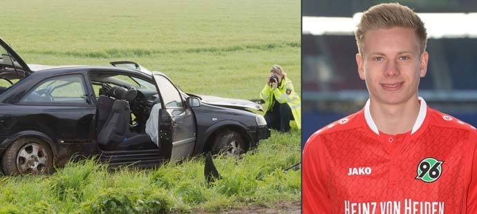 Talentovaný fotbalista Hannoveru Niklas Feierabend zemřel při autonehodě s dalšími dvěma mladými lidmi