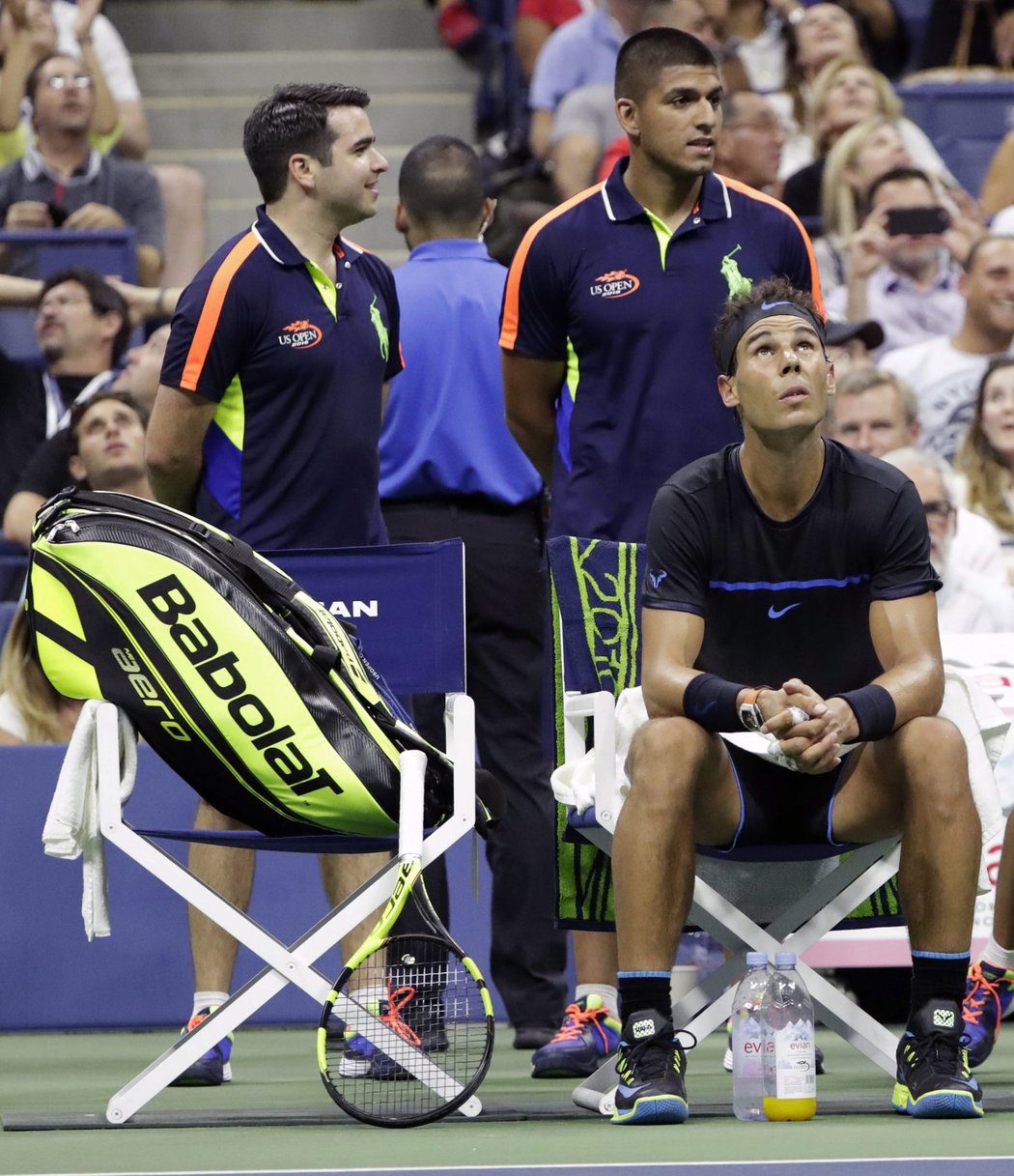 Tenisté si pod střechou na US Open zvykají na hluk