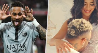 Zářící Neymar má další radostnou novinu: Prozradil pohlaví očekávaného dítěte!