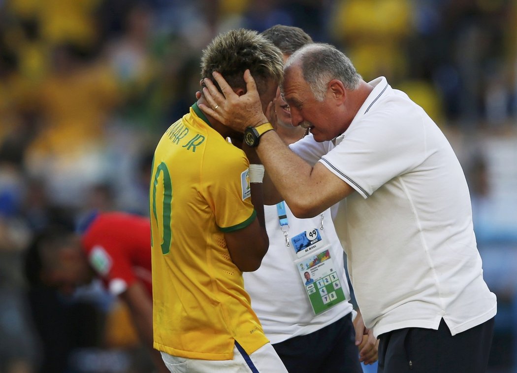 Luiz Felipe Scolari je po semifinálovém debaklu od Německa hlavním nepřítelem Brazilců