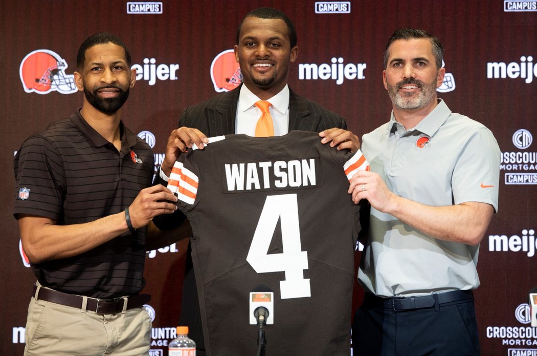 Deshaun Watson bude od nové sezony hráčem Clevelandu