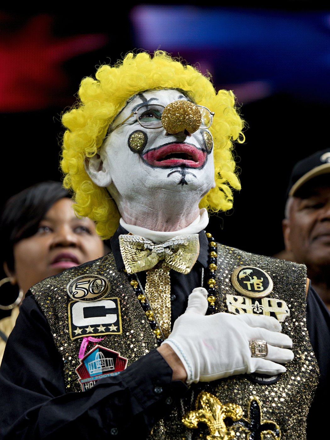 Český fotograf Kamil Herák snímal jako jediný Evropan divizní kolo play off NFL mezi New Orleans a Philadelphií.