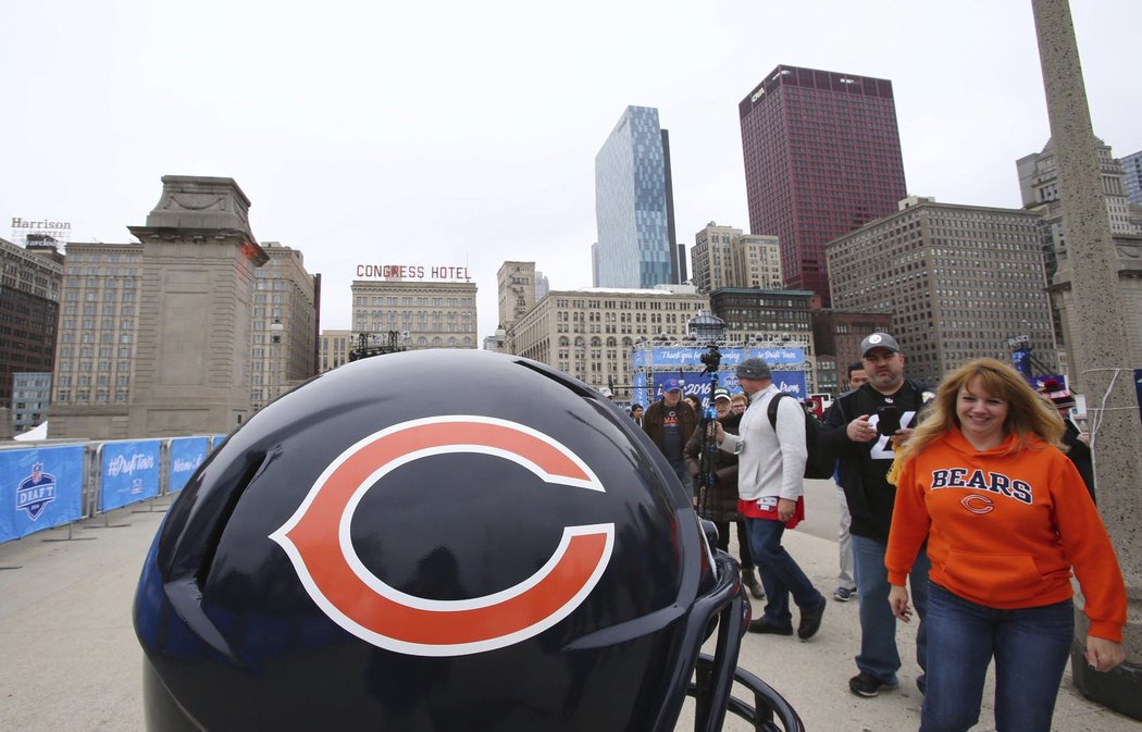 Město Chicago hostilo stejně jako v loňské sezoně draft NFL