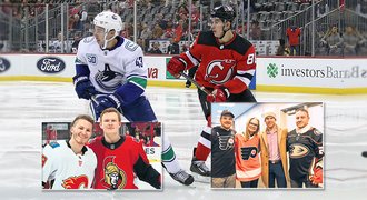 Bratři v NHL: Synové legendy, američtí talenti i sourozenci z Kadaně