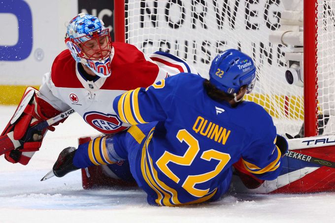 Famózní Dobeš svými 37 zákroky jistil postup přes Buffalo. Montreal je v semifinále NHL Famózní Dobeš svými 37 zákroky jistil postup přes Buffalo. Montreal je v semifinále NHL