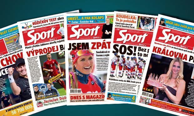 Tištěné vydání deníku Sport si nyní můžete přečíst i v elektronické verzi