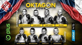 Organizace OKTAGON MMA tvoří hvězdy: Za bitky statisíce!