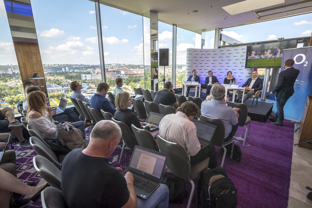 O2 TV Sport představila na tiskové konferenci nový formát vysílání ligy