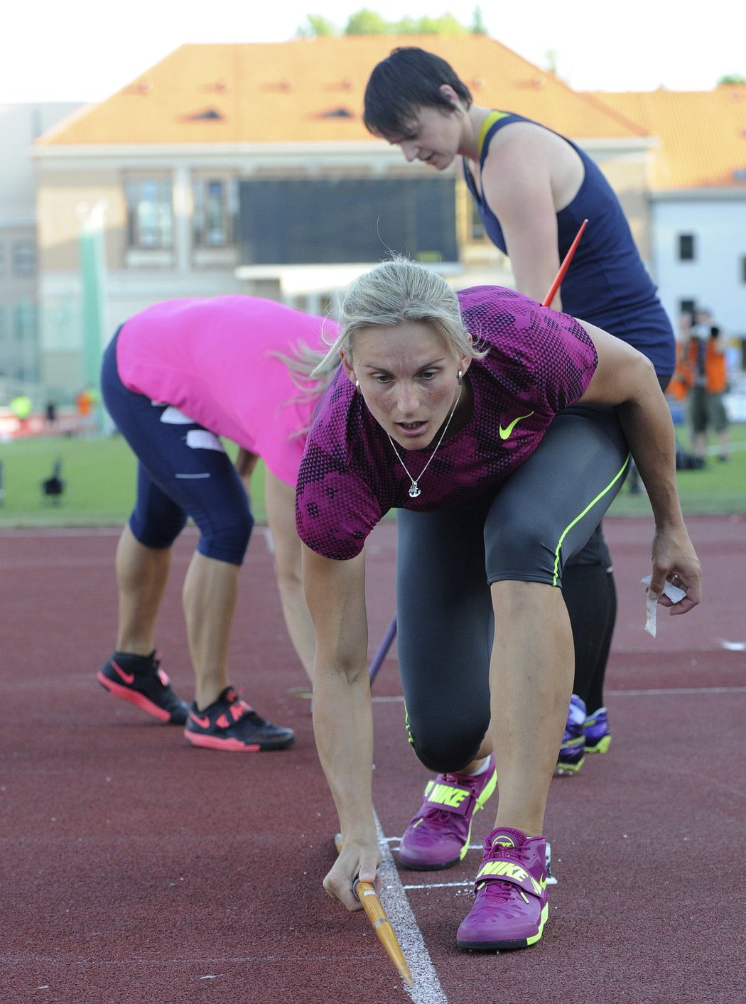 Barbora Špotáková během Memoriálu Josefa Odložila