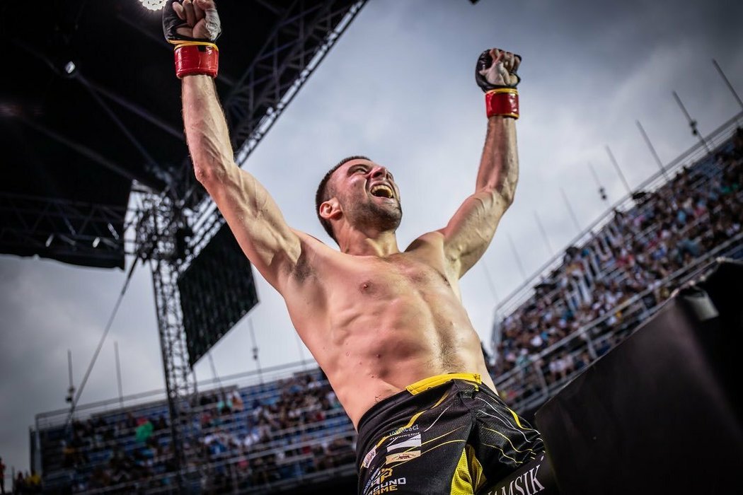 MMA bojovník Filip Macek