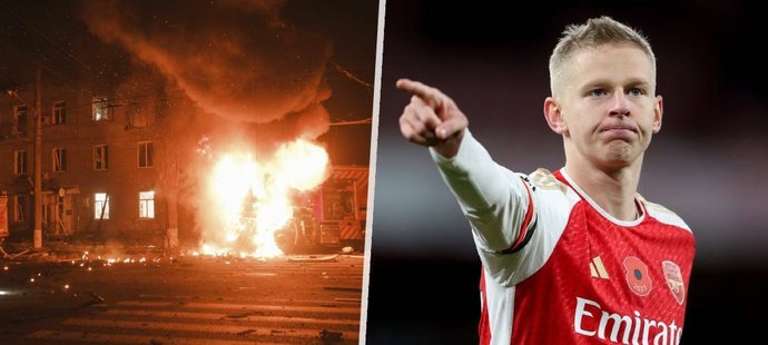 Oleksandr Zinčenko, ukrajinský fotbalista hájící barvy Arsenalu, přišel se zásadním prohlášením