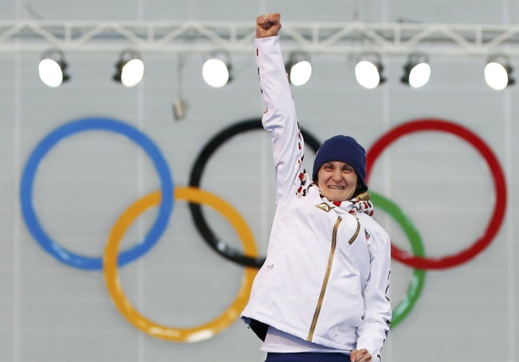 Česká radost pod pěti kruhy, Martina Sáblíková obhájila v Soči zlatou medaili z Vancouveru