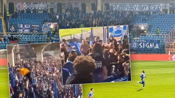 Zápas Sigmy v Jerevanu přerušen kvůli konfliktu fanoušků. Domácí kradli olomoucké vlajky Zápas Sigmy v Jerevanu přerušen kvůli konfliktu fanoušků. Domácí kradli olomoucké vlajky