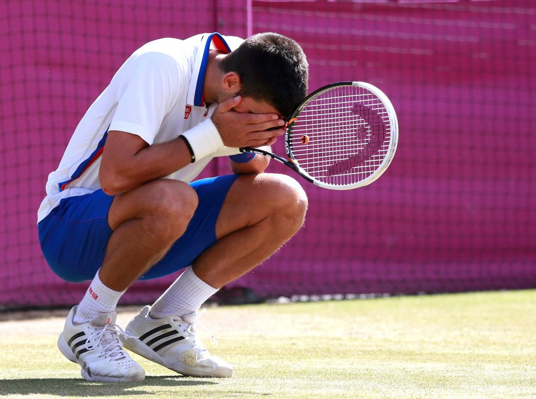 Zklamaný Novak Djokovič v Londýně nezískal medaili, skončil čtvrtý