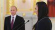 Vladimír Putin hájil ruské atlety, setkal se i s tyčkařkou Jelenou Isinbajevovou