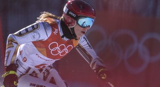 Ledecká v obřím slalomu vybojovala 23. místo, zlato vyhrála Shiffrinová