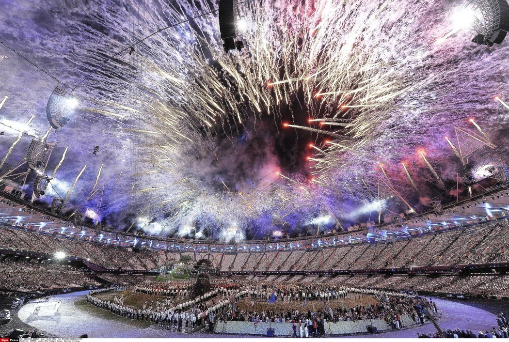 Zahajovací ceremoniál olympijských her v Londýně 2012