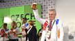 Prezident Miloš Zeman při otevření Českého domu na olympiádě v Riu