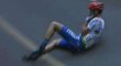 Vincenzo Nibali skončil po pádu kousek před cílem olympijského závodu se zlomenými klíčními kostmi
