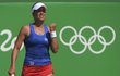 Barbora Strýcová se hecuje v prvním kole olympijského turnaje proti Belgičance Yanině Wickmayerové
