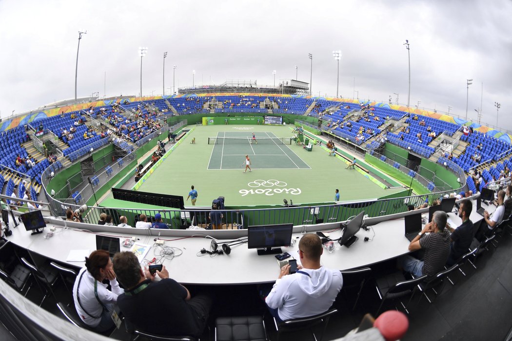 Petra Kvitová si svůj první zápas na olympiádě v Riu zahrála na kurtu číslo 1, druhém největším v olympijském areálu