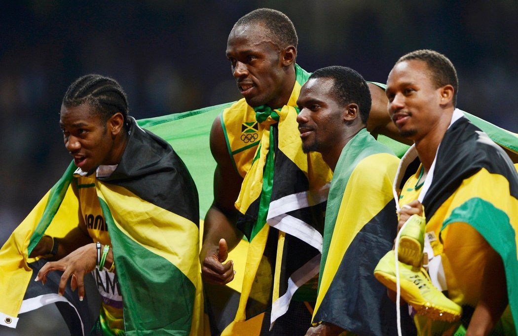 Králové olympiády jsou z Jamajky. Jmenují se Blake, Bolt, Carter a Frater