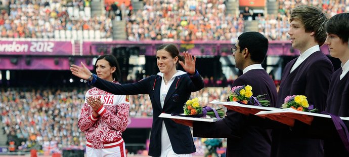 Zuzana Hejnová si jde pro bronzovou medaili - samozřejmě v holínkách