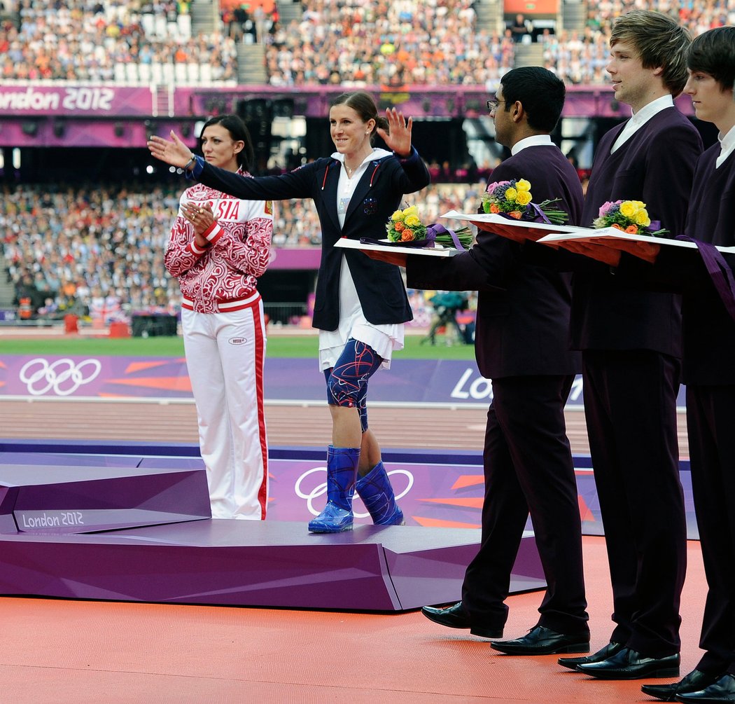 Zuzana Hejnová si jde pro bronzovou medaili - samozřejmě v holínkách