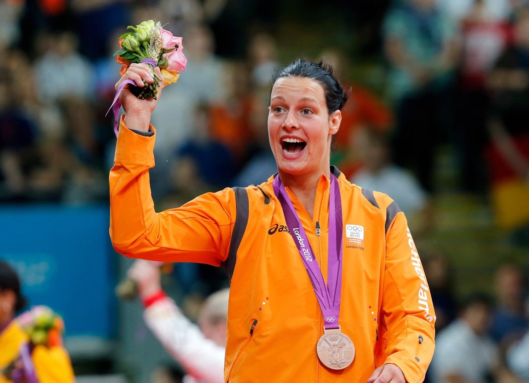 Nizozemská judistka Edith Boschová získala bronzovou medaili