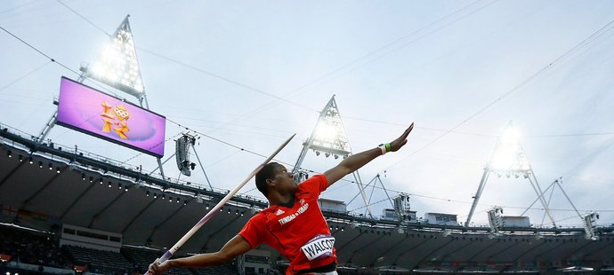 Walcott háže před zaplněným Olympijským stadionem zlatý hod